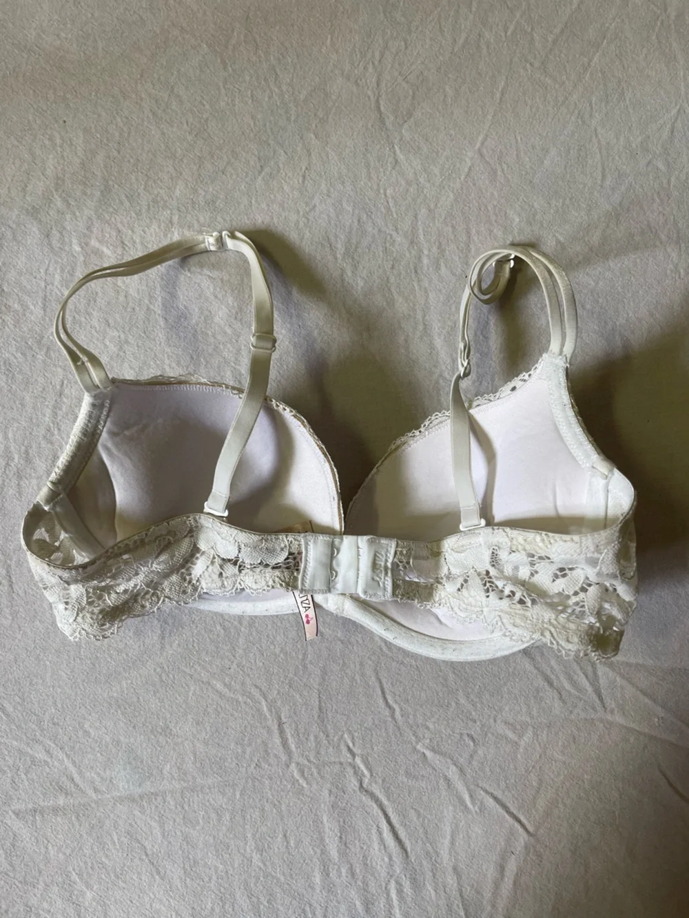 La SENZA Cream Lace Push-Up Bra - Picture 2 of 3